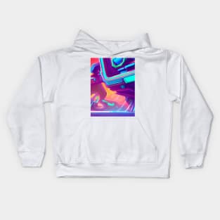 Neon WildStyle Collection #2 Kids Hoodie